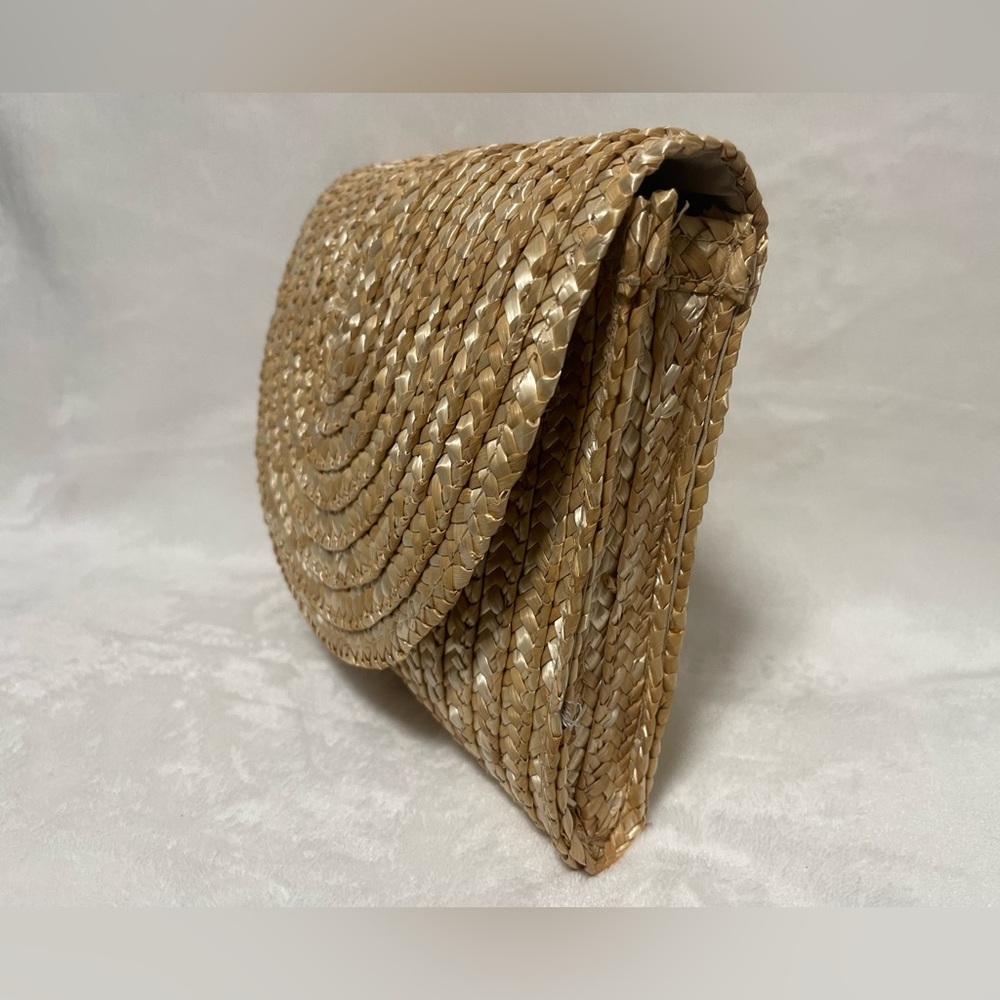 EWC Woven Clutch purse Spring Boho cottagecore perfect for Easter - Picture 3 of 11